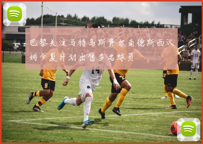 巴黎关注马特乌斯费尔南德斯西汉姆今夏计划出售多名球员